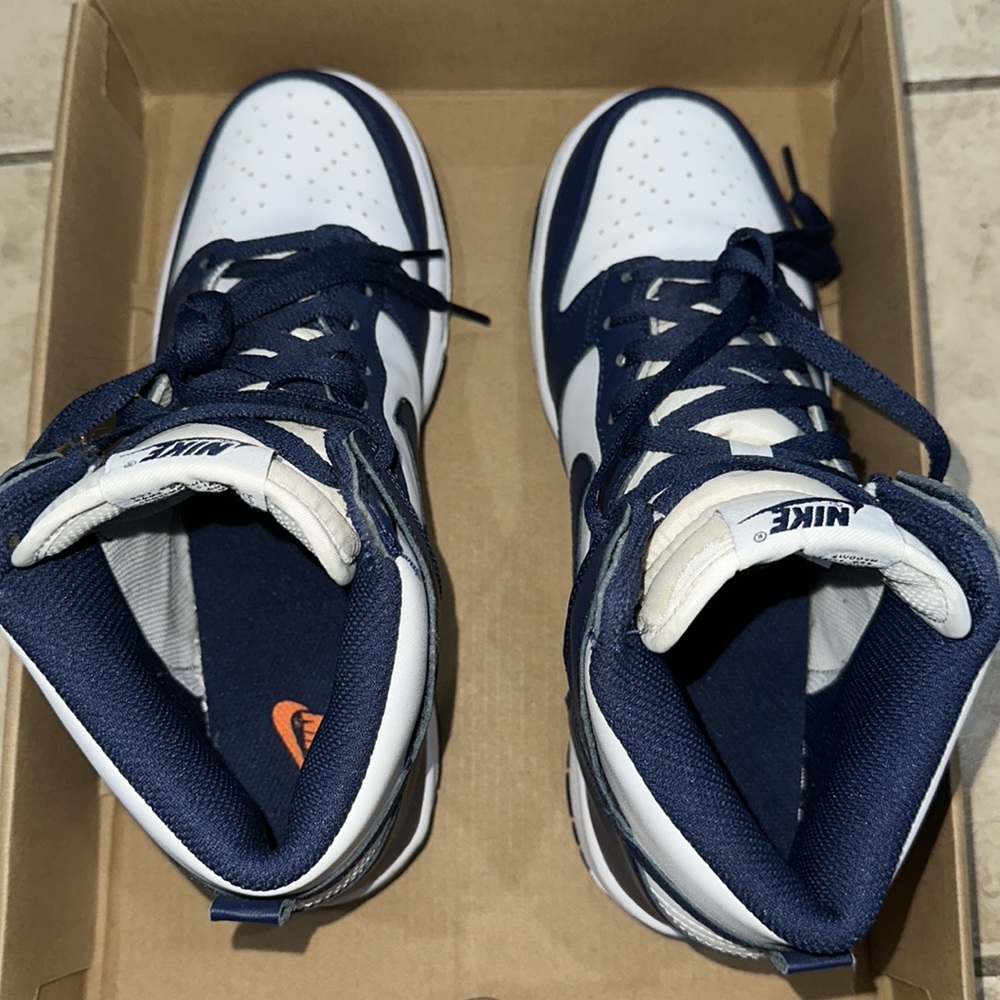 NIKE MIDNIGHT NAVY DUNKS - Picture 3 of 6
